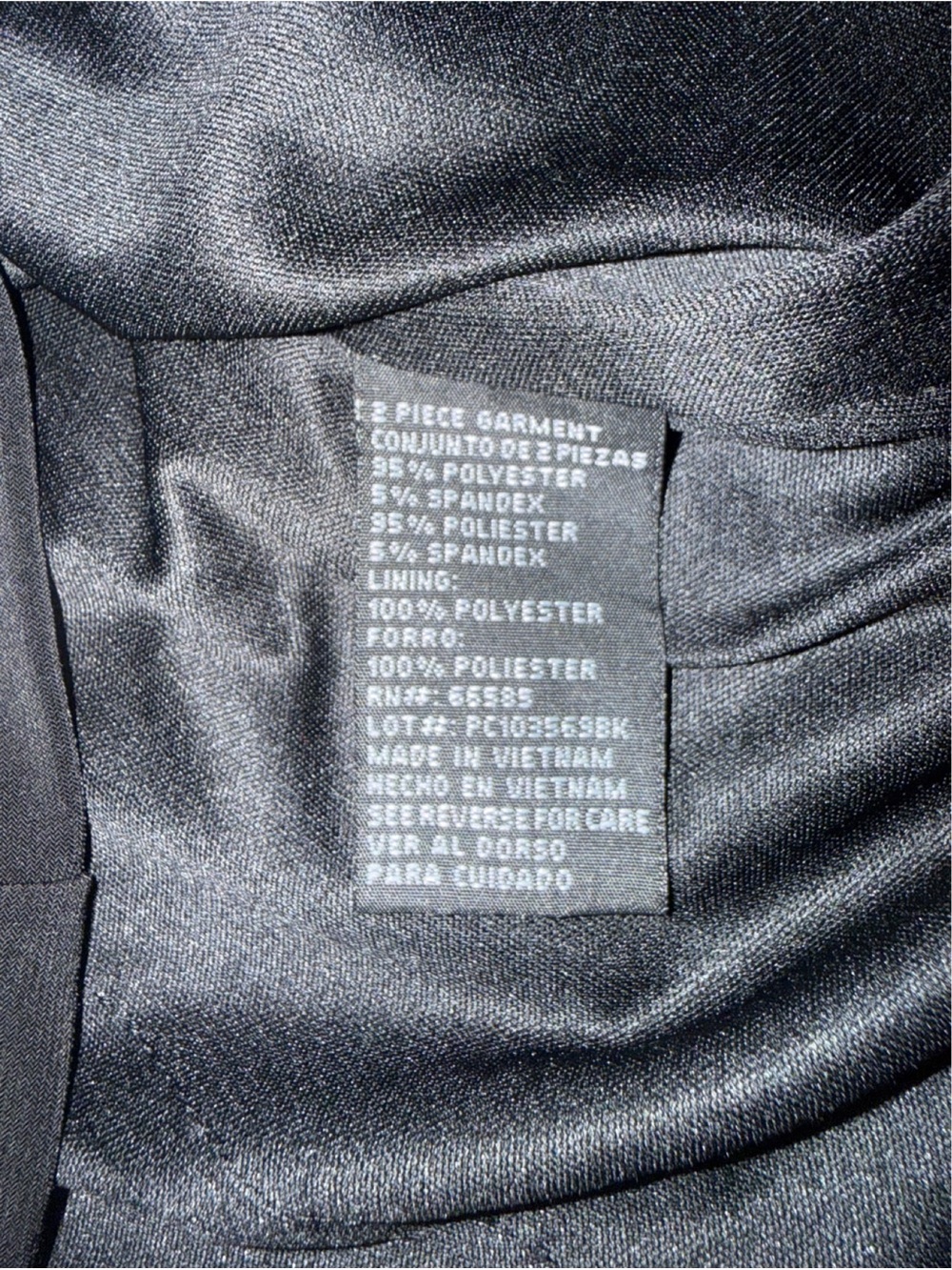Perceptions Cowl Neck Ruched Blouse. Large - Picture 6 of 8